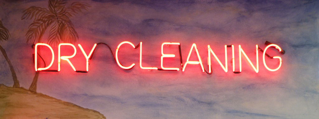 Dry Clearning at Spin Central Laundromat, Belleville